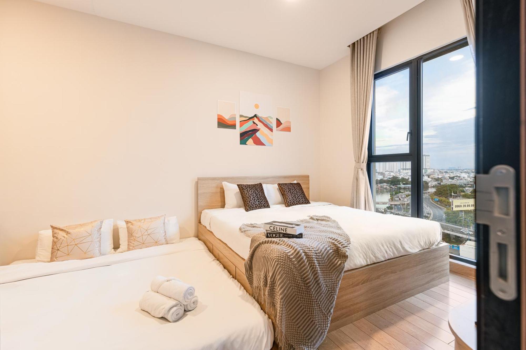 Exclusive 2-3 Bedroom Apartment In District 1 Free Pool Gym Sauna Bandar Ho Chi Minh Luaran gambar