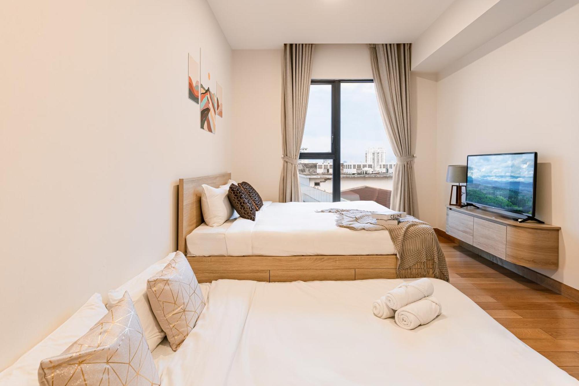 Exclusive 2-3 Bedroom Apartment In District 1 Free Pool Gym Sauna Bandar Ho Chi Minh Luaran gambar